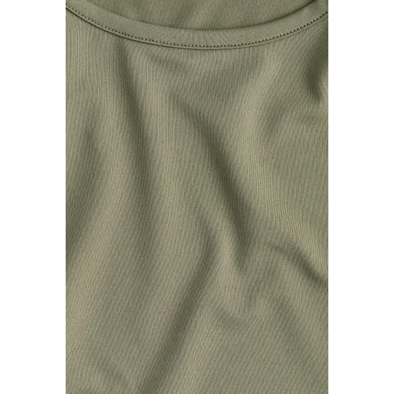 Футболка приталенная H&M, Цвет: Хаки, Размер: XS, изображение 5 - в интернет-магазине Туркменистана Wabrum Футболка приталенная H&M, Цвет: Хаки, Размер: XS, изображение 5