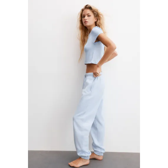 Футболка приталенная H&M, Цвет: Синий, Размер: XS, изображение 4