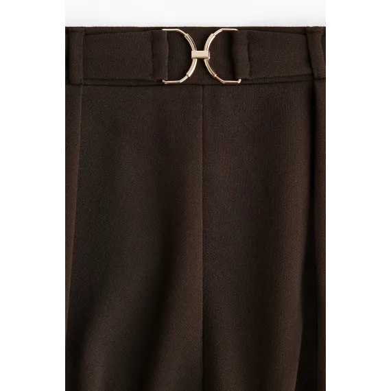 Брюки с деталями в виде завитков H&M, Цвет: Коричневый, Размер: M, изображение 6 - в интернет-магазине Туркменистана Wabrum Брюки с деталями в виде завитков H&M, Цвет: Коричневый, Размер: M, изображение 6