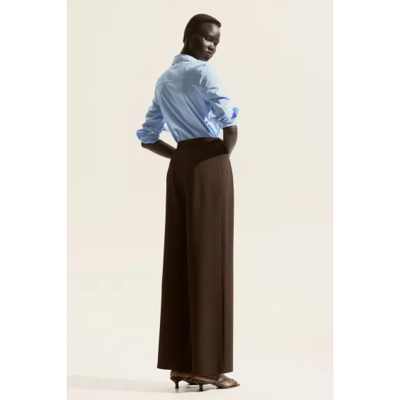 Брюки с деталями в виде завитков H&M, Цвет: Коричневый, Размер: L, изображение 4 - в интернет-магазине Туркменистана Wabrum Брюки с деталями в виде завитков H&M, Цвет: Коричневый, Размер: L, изображение 4