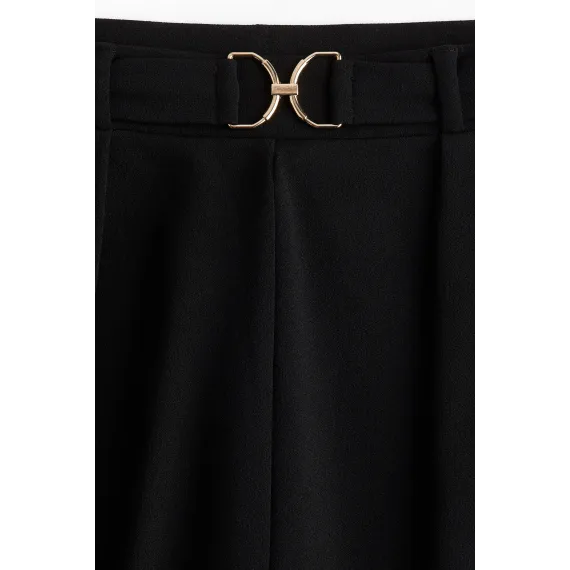 Брюки с деталями в виде завитков H&M, Цвет: Черный, Размер: XL, изображение 5 - в интернет-магазине Туркменистана Wabrum Брюки с деталями в виде завитков H&M, Цвет: Черный, Размер: XL, изображение 5