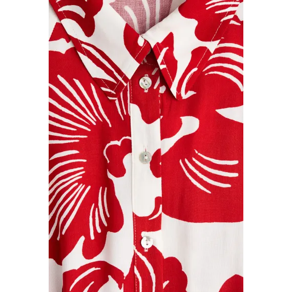 Платье рубашечное с поясом H&M, Размер: 2XL, изображение 2 - в интернет-магазине Туркменистана Wabrum Платье рубашечное с поясом H&M, Размер: 2XL, изображение 2