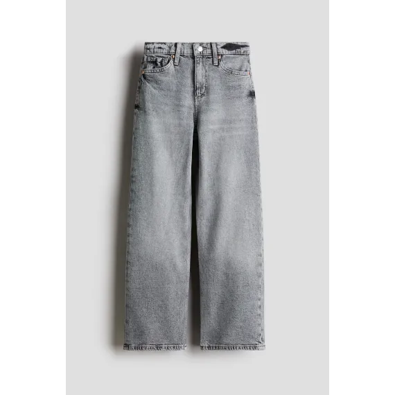 Джинсы широкие H&M, Reňk: Çal, Ölçeg: 14-15 ýaş, 3 image