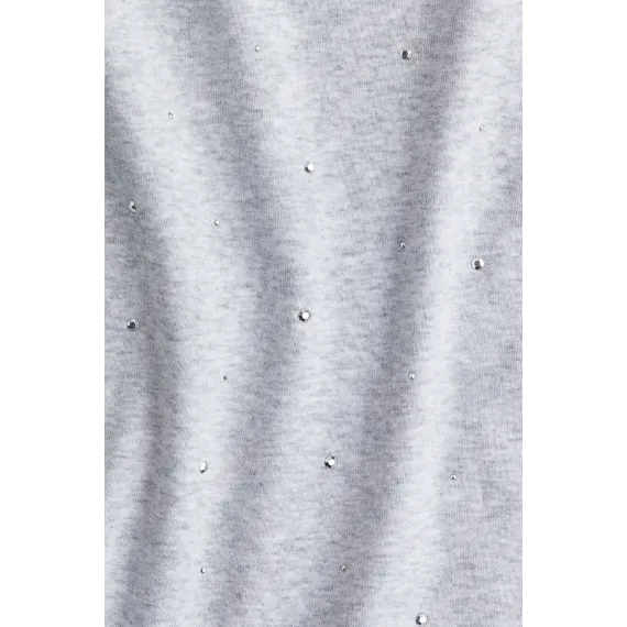 Верх джерси хлопковый длинный рукав H&M, Reňk: Çal, Ölçeg: 8-10 ýaş, 2 image