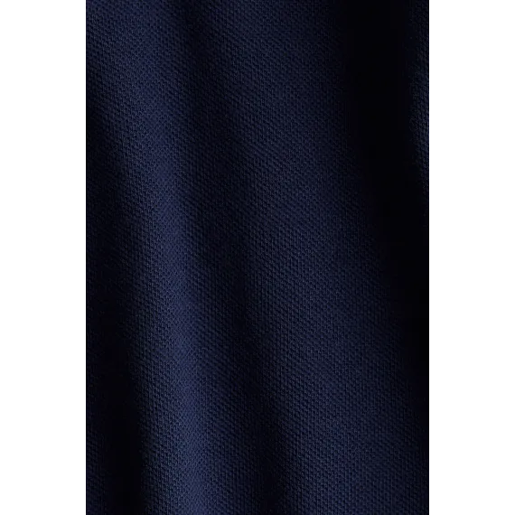 Футболка поло длинный рукав хлопковая H&M, Reňk: Goýy gök, Ölçeg: 18-24 aý, 2 image