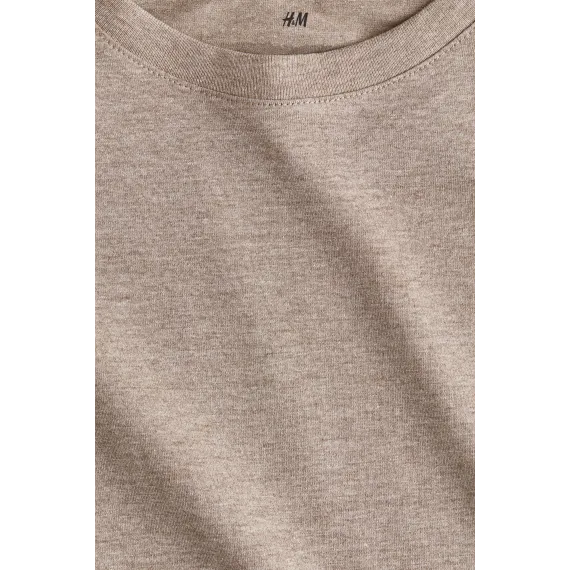 Футболка хлопковая H&M, Reňk: Bež, Ölçeg: 8-10 ýaş, 2 image