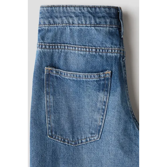 Джинсы свободного кроя H&M, Reňk: Gök, Ölçeg: 8-9 ýaş, 6 image