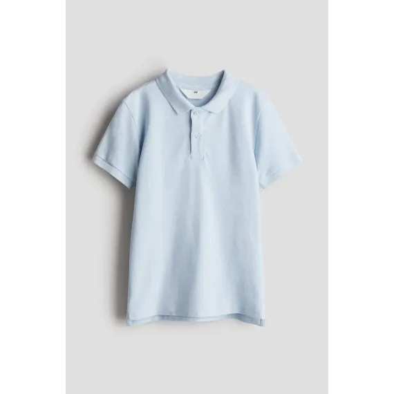 Футболка поло пике хлопковая H&M, Ölçeg: 8-10 ýaş, 4 image