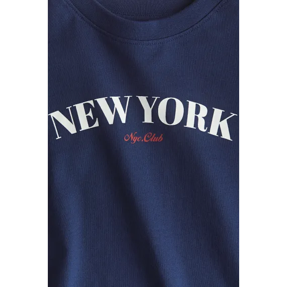 Футболка с длинным рукавом H&M, Reňk: Goýy gök, Ölçeg: 18-24 aý, 2 image