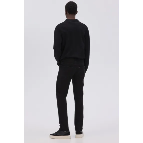 Джинсы прямые регулярные H&M, Цвет: Черный, Размер: 29/32, изображение 3
