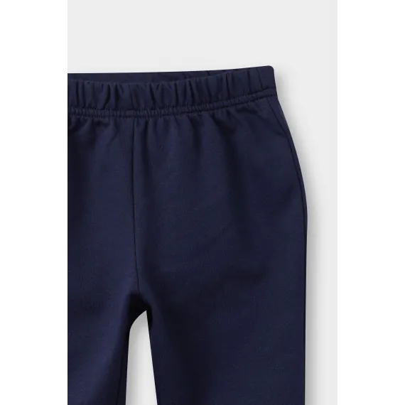 Комплект для мальчика Basic Düz Sweatshirt Eşofman Altı DeFacto, Цвет: Темно-синий, Размер: 12-18 мес., изображение 4