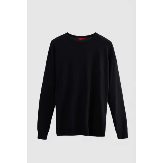 Свитер классического кроя D'S Damat, Цвет: Темно-синий, Размер: 2XL, изображение 5