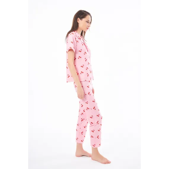 Пижамный комплект Cottonhill Premium, Цвет: Розовый, Размер: XL, изображение 5