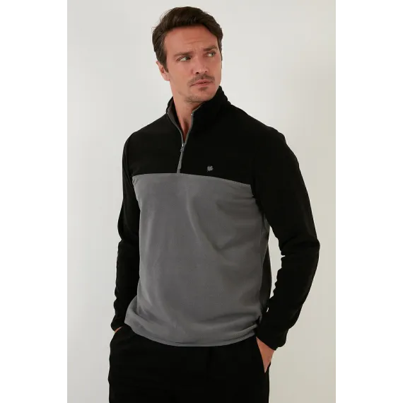 Свитшот из флиса Buratti, Reňk: Gara, Ölçeg: XL