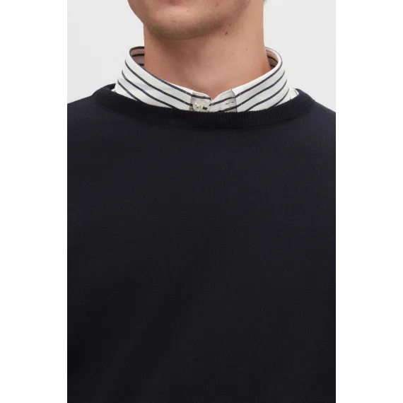 Свитер классического кроя D'S Damat, Цвет: Темно-синий, Размер: 2XL, изображение 4