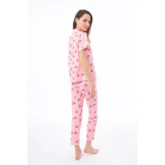 Пижамный комплект Cottonhill Premium, Цвет: Розовый, Размер: XL, изображение 2