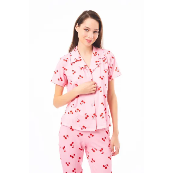 Пижамный комплект Cottonhill Premium, Цвет: Розовый, Размер: S, изображение 6