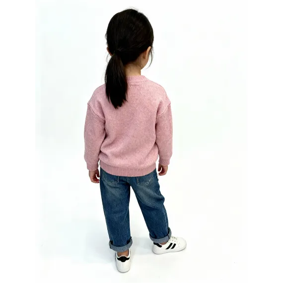 Свитер Shuangxtbaby, Reňk: Gülgüne, Ölçeg: 5 ýaş, 3 image