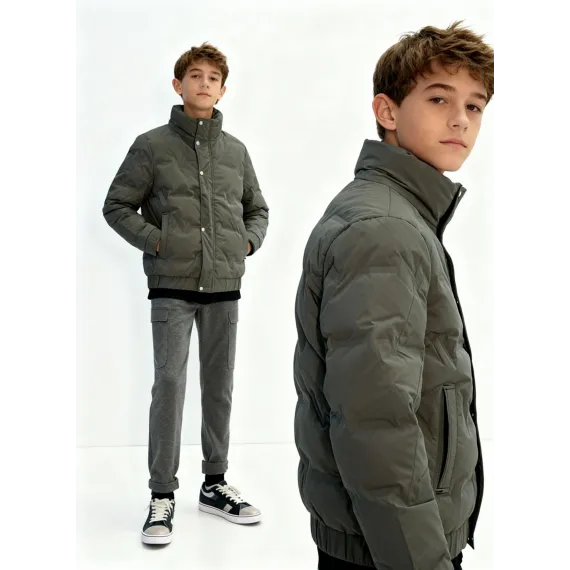 Куртка ModeTrend, Цвет: Хаки, Размер: 12-13 лет, изображение 2