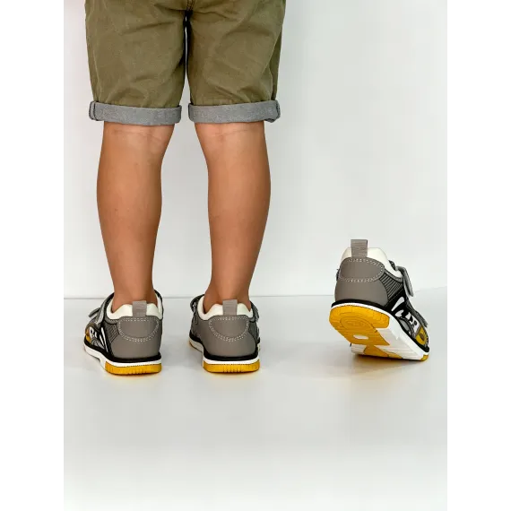 Детские босоножки Шаг вперёд, Цвет: Серый, Размер: 26, изображение 2