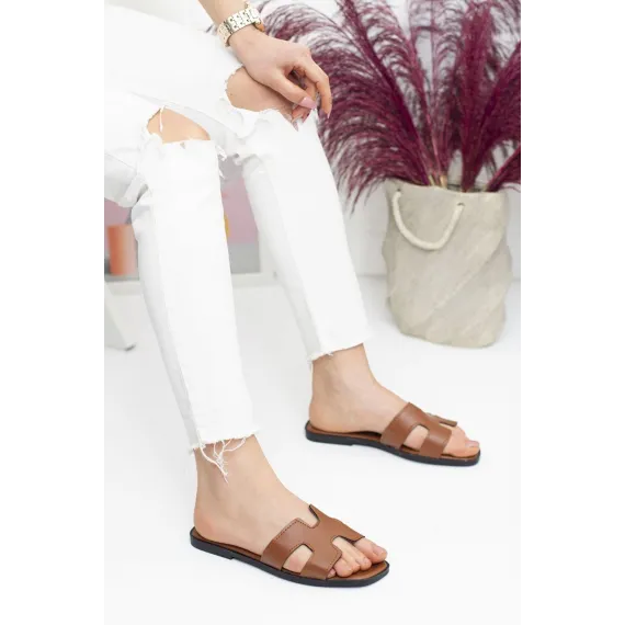 Шлёпанцы Moda Frato, Цвет: Коричневый, Размер: 40, изображение 2