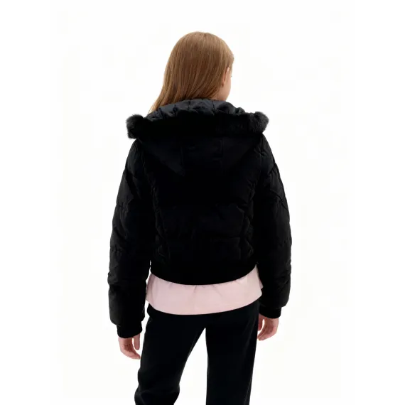 Куртка XYZ, Цвет: Черный, Размер: 8-9 лет, изображение 2