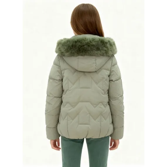 Куртка X.H, Цвет: Зеленый, Размер: 10-11 лет, изображение 2