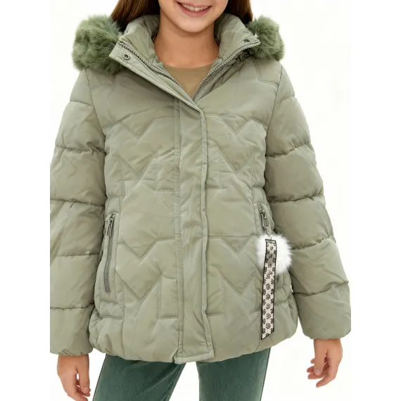 Куртка X.H, Цвет: Зеленый, Размер: 11-12 лет