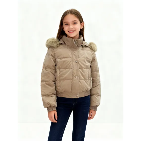 Куртка XYZ, Цвет: Бежевый, Размер: 10 лет