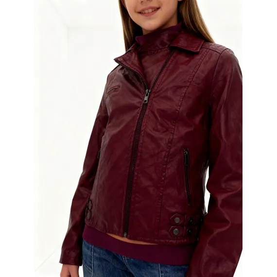 Куртка YiLiu, Цвет: Красный, Размер: 13-14 лет, изображение 3