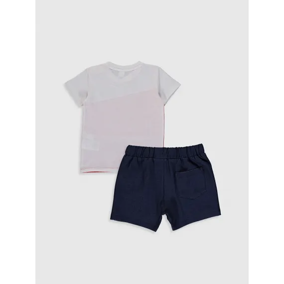 Комплект LC Waikiki, Цвет: Экрю, Размер: 9-12 мес., изображение 2