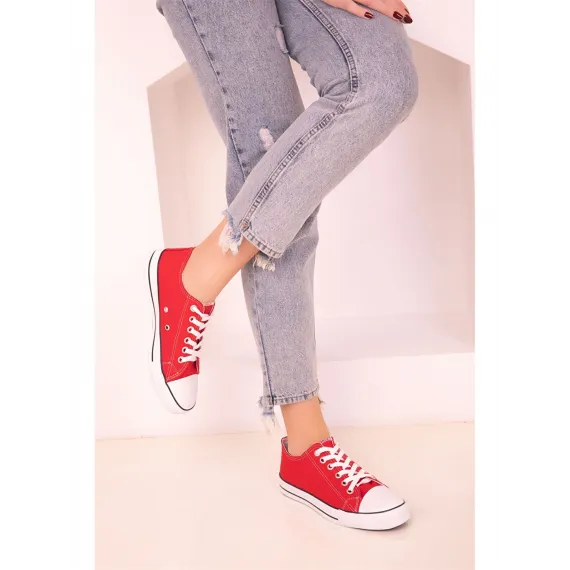 Кеды LC Waikiki, Цвет: Красный, Размер: 39, изображение 2