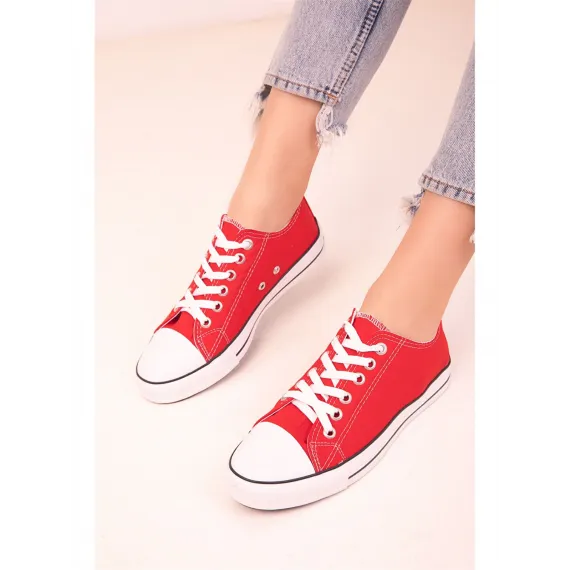 Кеды LC Waikiki, Цвет: Красный, Размер: 37, изображение 3