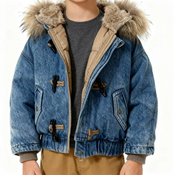 Куртка Babaya, Reňk: Açyk gök, Ölçeg: 5-6 ýaş, 3 image