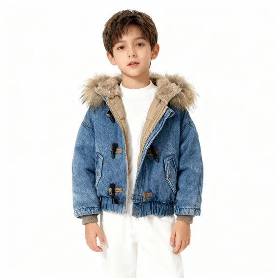 Куртка Babaya, Reňk: Açyk gök, Ölçeg: 11-12 ýaş