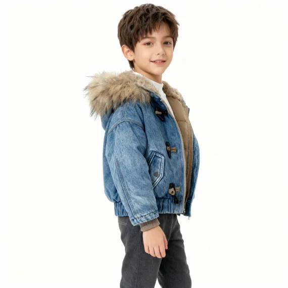 Куртка Babaya, Reňk: Açyk gök, Ölçeg: 5-6 ýaş, 2 image