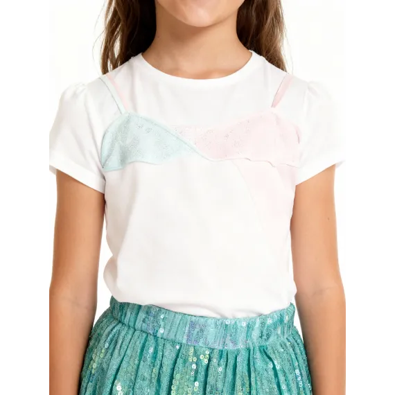 Юбка Shopaholic, Цвет: Голубой, Размер: 6-7 лет, изображение 4