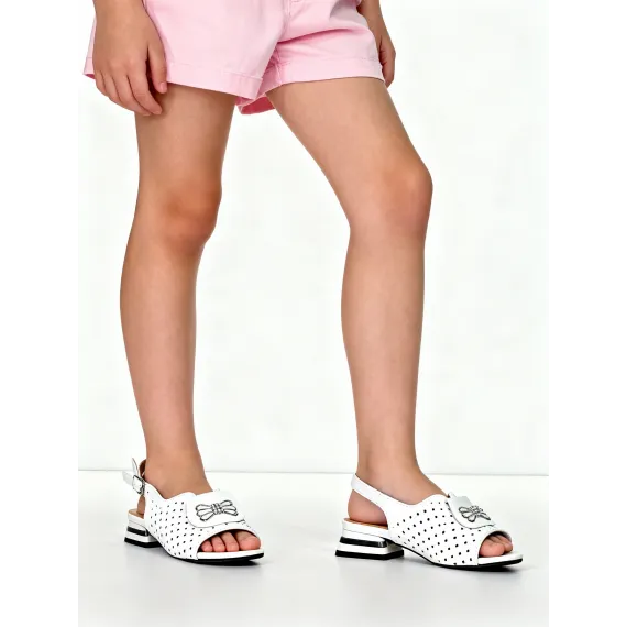 Детские босоножки Аксюша, Цвет: Белый, Размер: 36