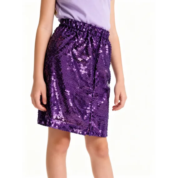 Юбка Shopaholic, Цвет: Фиолетовый, Размер: 4-5 лет, изображение 4