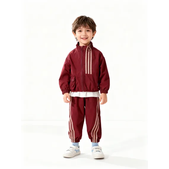 Спортивный костюм Fashion Happyiness, Reňk: Gyzyl, Ölçeg: 3-4 ýaş