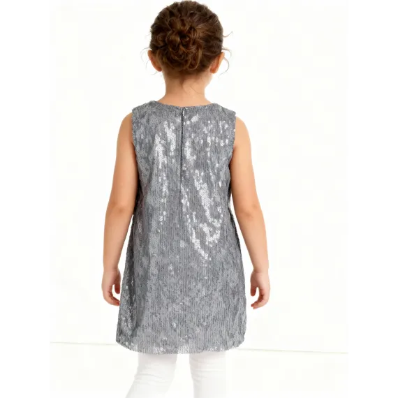 Платье Shopaholic, Цвет: Коричневый, Размер: 5-6 лет, изображение 3