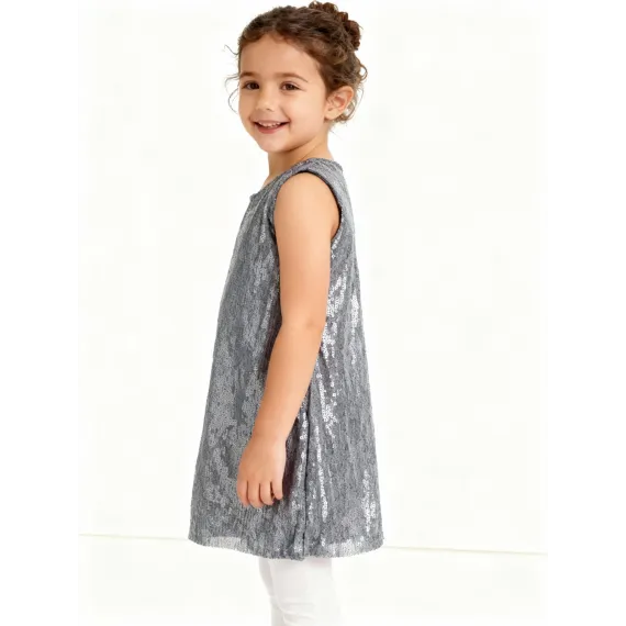 Платье Shopaholic, Цвет: Коричневый, Размер: 5-6 лет, изображение 2