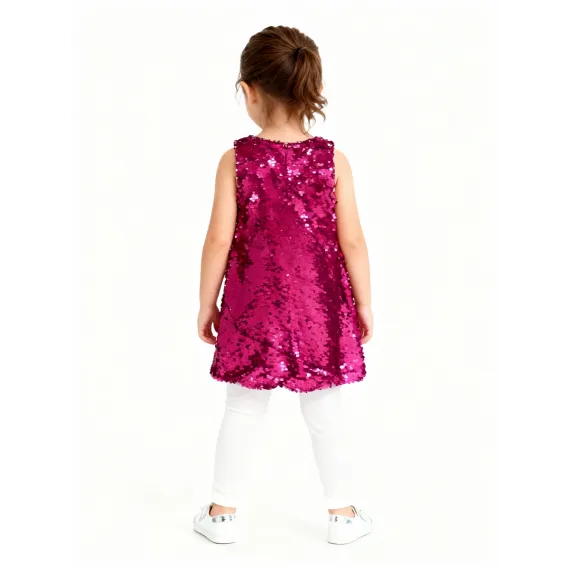 Платье Shopaholic, Цвет: Розовый, Размер: 6-7 лет, изображение 3