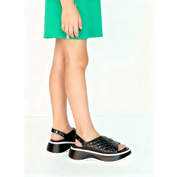 Детские босоножки Civil, Цвет: Черный, Размер: 32, изображение 2