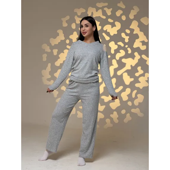 Женский стильный комплект SheVibe, Reňk: Çal, Ölçeg: M