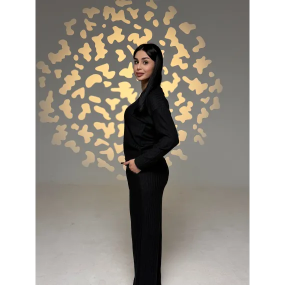 Женский стильный комплект SheVibe, Reňk: Gara, Ölçeg: XL, 2 image