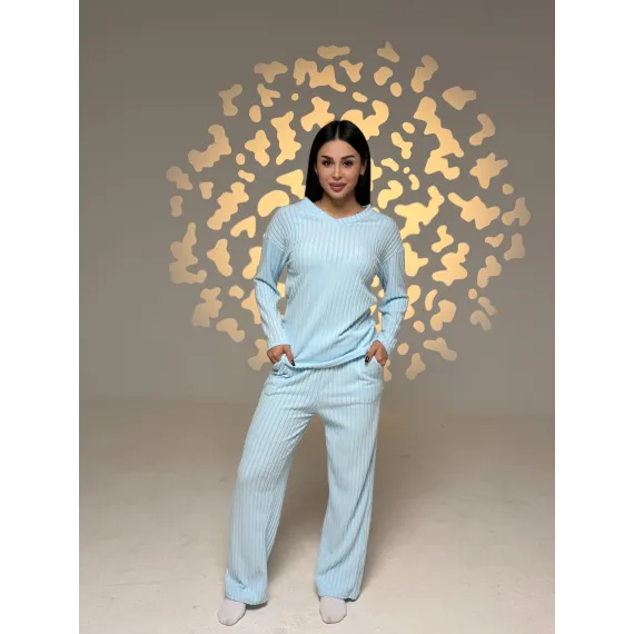 Женский стильный комплект SheVibe, Reňk: Gök, Ölçeg: M