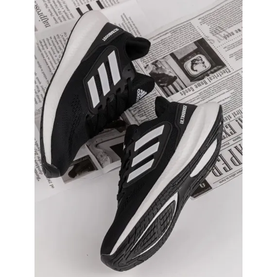 Кроссовки Adidas PureBoost (люкс реплика), Цвет: Черный, Размер: 42, изображение 2