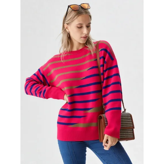 Свитер Emosin Fashion (реплика) Emosin Fashion, Цвет: Розовый, Размер: STD, изображение 3