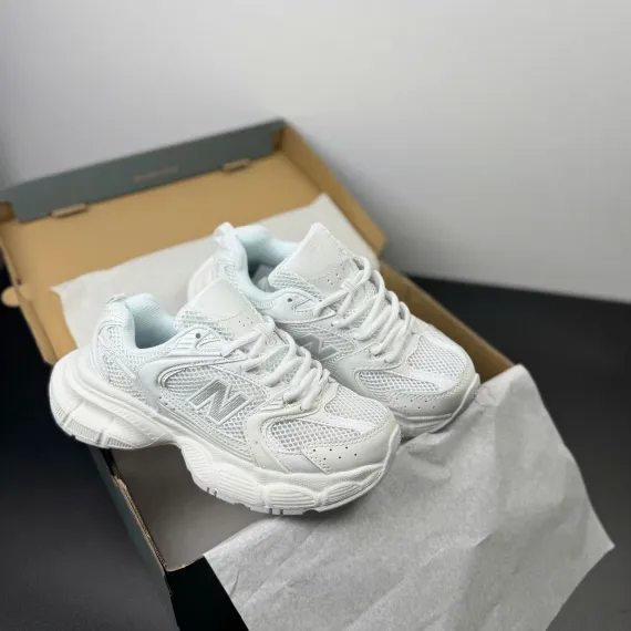 Кроссовки NewBalance 530 Retro Breathable Sports  (люкс реплика), Цвет: Белый, Размер: 43, изображение 3